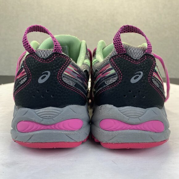 Asics Gel Venture 5 Athletic Running Shoes - T5N9Q - Gray/Lime/Pink - Women 8.5D - Picture 7 of 16